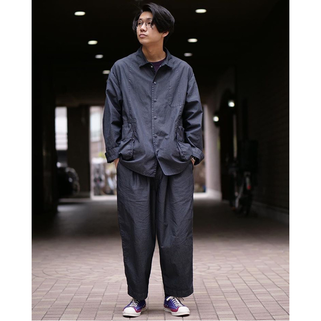 COMOLI(コモリ)の【タグ付き】19SS Porter Classic POPLIN SET UP メンズのジャケット/アウター(ミリタリージャケット)の商品写真