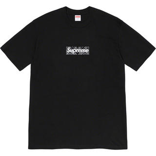シュプリーム(Supreme)のBandana Box Logo Tee Black Medium(Tシャツ/カットソー(半袖/袖なし))