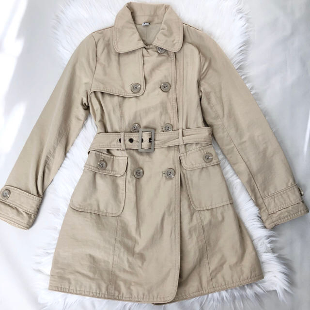 ZARA KIDS(ザラキッズ)のZARA kids ザラキッズ　ガールズ　トレンチコート　140㎝ キッズ/ベビー/マタニティのキッズ服女の子用(90cm~)(コート)の商品写真