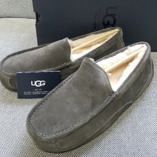 新品未使用★UGG モカシン メンズ M ASCOT