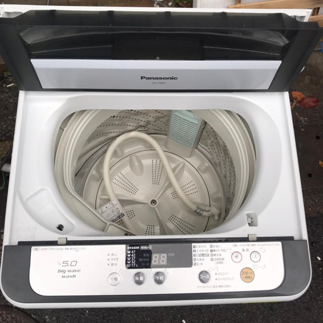 Panasonic(パナソニック)のPanasonic 全自動洗濯機 NA-F50B7  5.0kg  2013年製 スマホ/家電/カメラの生活家電(洗濯機)の商品写真