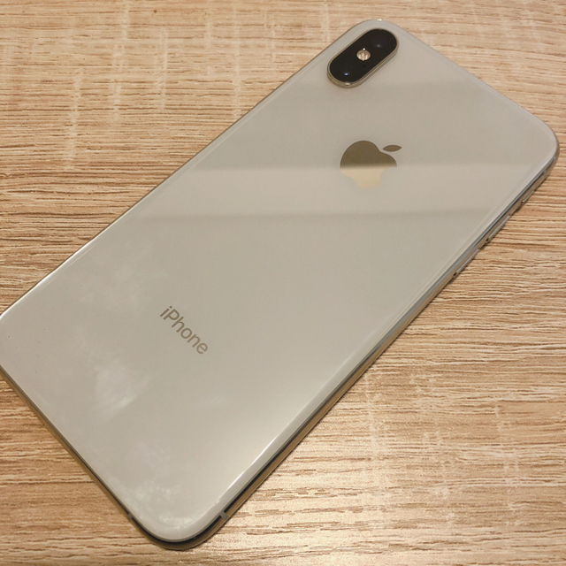 iPhone XS 256GB Softbank シルバー ジャンク - スマートフォン本体