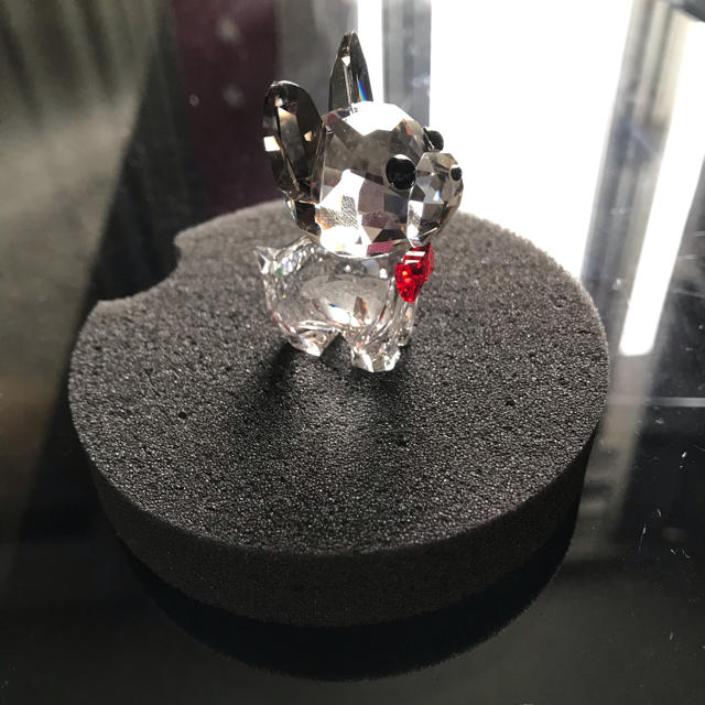 SWAROVSKI(スワロフスキー)のスワロフスキー ❤puppy-bruno インテリア/住まい/日用品のインテリア小物(置物)の商品写真