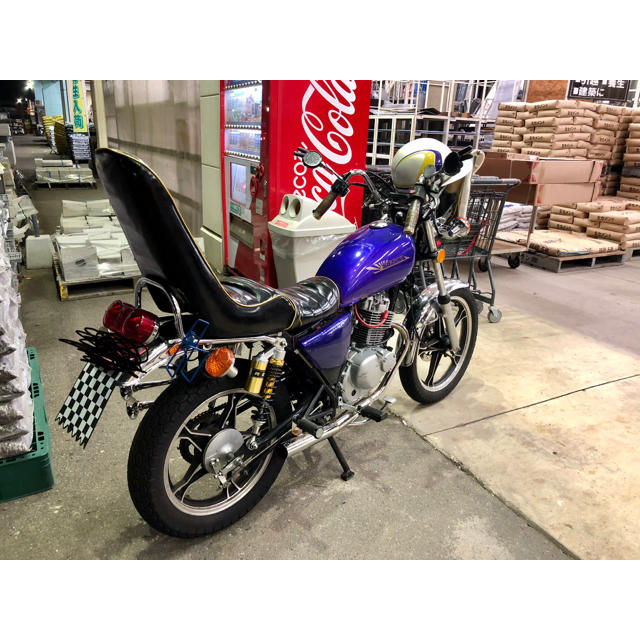 GS125E 用 カスタム シート