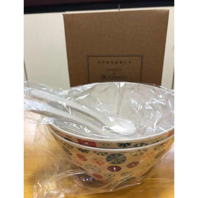 Attenir(アテニア)の【アテニア】ペアボウル♡ インテリア/住まい/日用品のキッチン/食器(食器)の商品写真