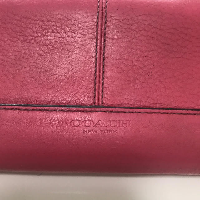 COACH(コーチ)のCOACH 長財布　中古 レディースのファッション小物(財布)の商品写真