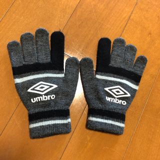 アンブロ(UMBRO)のumbro 手袋　グレー(その他)