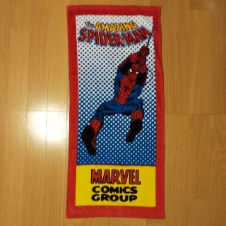 マーベル(MARVEL)の【新品】スパイダーマンフェイスタオル(タオル)