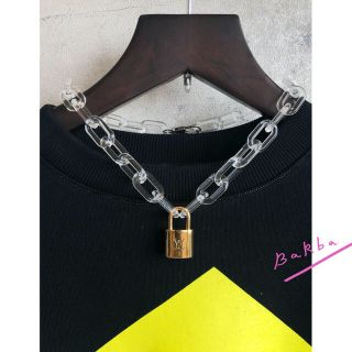 ルイヴィトン(LOUIS VUITTON)の【NO.309①/鍵無】LOUIS VUITTON  Padlock　ゴールド(ネックレス)