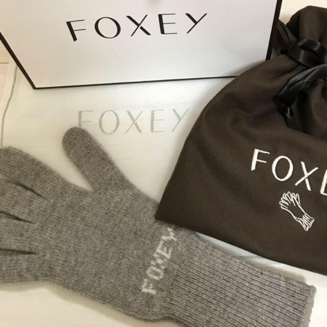 FOXEY カシミヤ 手袋 ノベルティ フォクシー