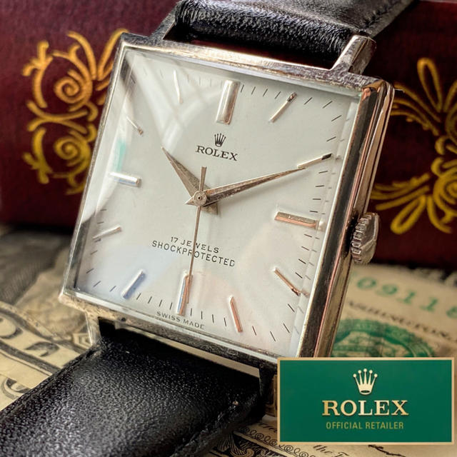 スーパーコピー ルイヴィトン 時計 タンブール 、 ROLEX - 年末セール【豪華】美品 ROLEX ★ ロレックス タンク 機械式 手巻き腕時計の通販 by A.LUNA