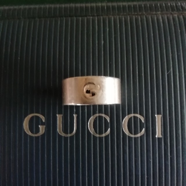Gucci(グッチ)の最終お値下 ❤ GUCCI  Gリング シルバー925刻印 4.5～5号サイズ レディースのアクセサリー(リング(指輪))の商品写真