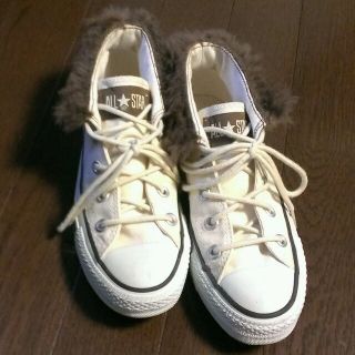 コンバース(CONVERSE)のコンバース ファー付き スニーカー(スニーカー)