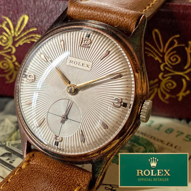 時計 スーパーコピー 優良店 | ROLEX - 【王道】ROLEX ★ ロレックス 14KGP ゴールドケース 手巻き腕時計の通販 by A.LUNA