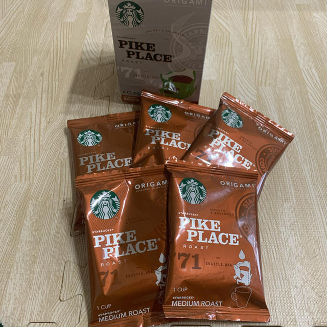 Starbucks Coffee(スターバックスコーヒー)のSTARBUCKS ドリップコーヒー　5袋 食品/飲料/酒の飲料(コーヒー)の商品写真