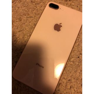 アイフォーン(iPhone)のiPhone 8 plus 64GB 美品　割れなし　SIM フリー(スマートフォン本体)