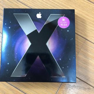 マック(MAC)のMac  OS X leopard(PC周辺機器)