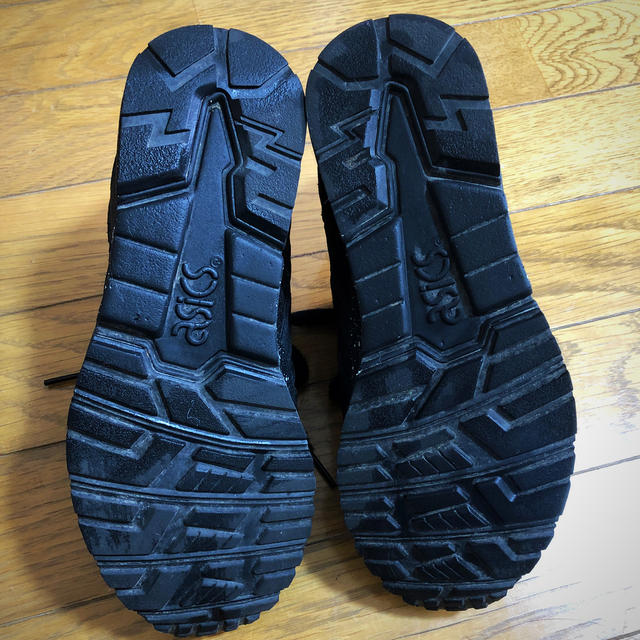 Onitsuka Tiger(オニツカタイガー)のasics onitsuka tiger GEL-LYTE Ⅴ 黒スニーカー レディースの靴/シューズ(スニーカー)の商品写真