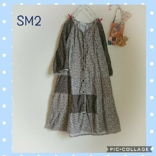 SM2(サマンサモスモス)の【あんぱん様専用】SM2＊小花柄ワンピース レディースのワンピース(ひざ丈ワンピース)の商品写真