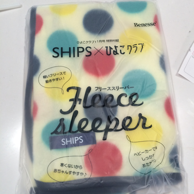 SHIPS(シップス)のSHIPS フリーススリーパー キッズ/ベビー/マタニティのベビー服(~85cm)(その他)の商品写真