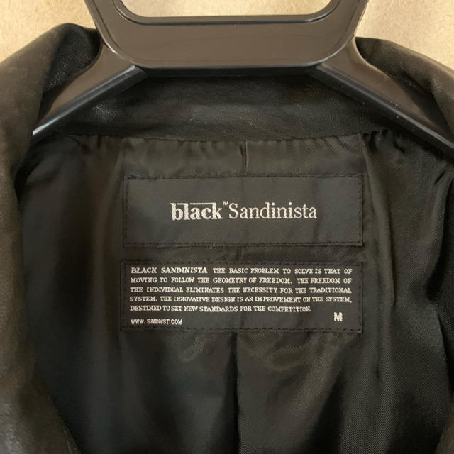 Sandinista(サンディニスタ)のsandinista ラムレザージャケット M メンズのジャケット/アウター(レザージャケット)の商品写真