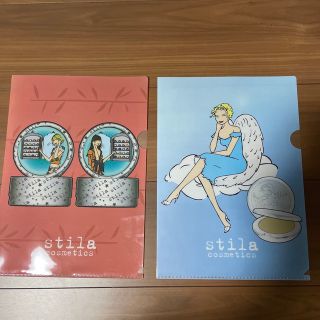 スティラ(stila)のおまとめ出品stilaクリアファイル２点(その他)