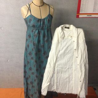 ゴア(goa)のgoa◆ワンピ＋シャツセット(ロングワンピース/マキシワンピース)