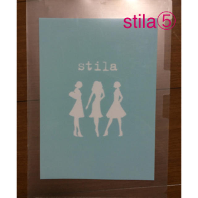 stila(スティラ)のレア☆stilaクリアファイル⑤ インテリア/住まい/日用品の文房具(その他)の商品写真