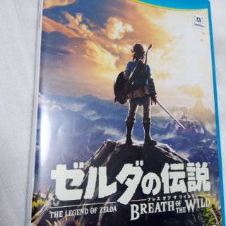 ゼルダの伝説 ブレス オブ ザ ワイルド Wii U　中古(家庭用ゲームソフト)