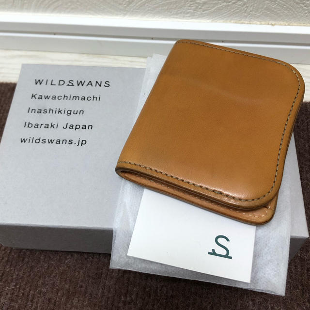 GANZO(ガンゾ)のワイルドスワンズ WILDSWANS パーム PALM ナチュラル メンズのファッション小物(折り財布)の商品写真