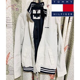 トミーヒルフィガー(TOMMY HILFIGER)のTOMMY HILFIGER(トミーフィルフィガー) ロゴナイロンブルゾン(ナイロンジャケット)