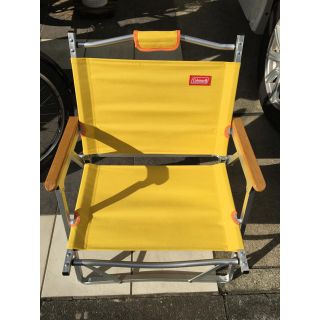 Coleman - コールマン コンパクトフォールディングチェア イエロー2脚