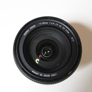 シグマ(SIGMA)のSIGMA 17-50mm F2.8 EX DC OS HSM Canon用美品(レンズ(ズーム))