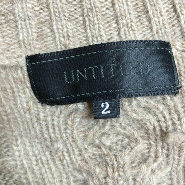 UNTITLED(アンタイトル)のアンタイトル♡ニット レディースのトップス(ニット/セーター)の商品写真