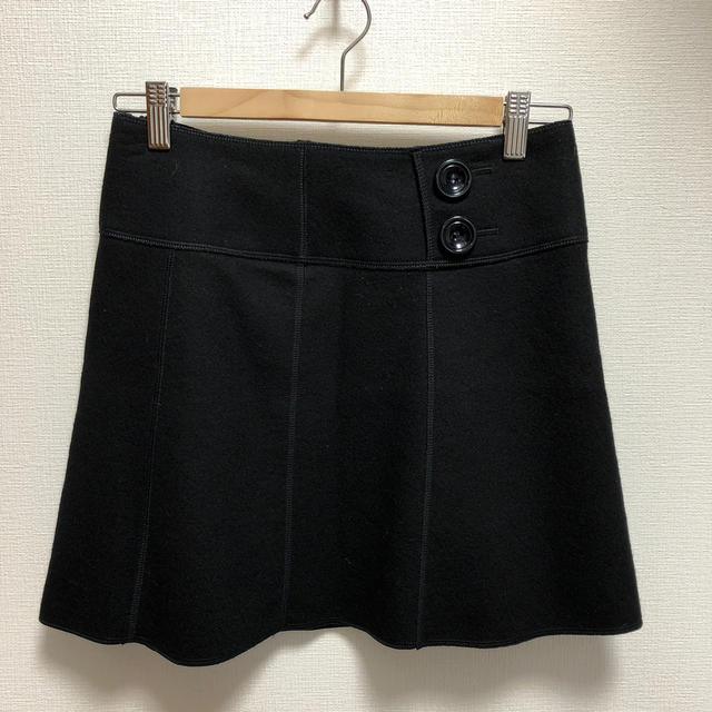 JILLSTUART(ジルスチュアート)の値下げ　JILLSTUART ミニスカートウール素材 レディースのスカート(ミニスカート)の商品写真