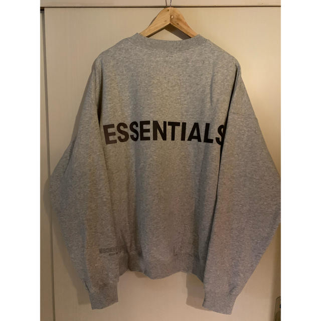 Fear Of God  Essentials Crew  Neck L グレー