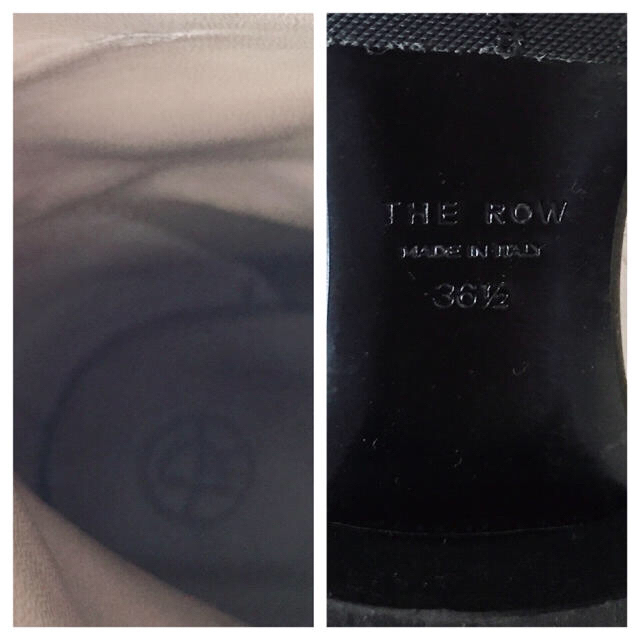 専用【THE ROW】ショートブーツ 美品 36 1/2 確実正規品靴/シューズ