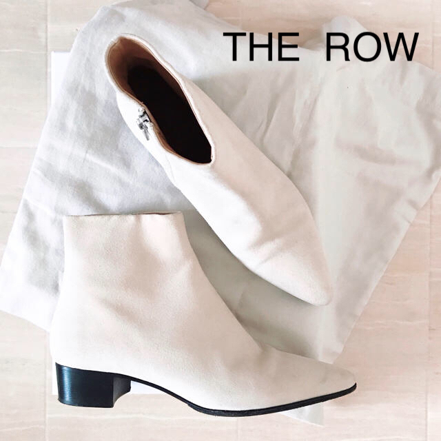 専用【THE ROW】ショートブーツ 美品 36 1/2 確実正規品