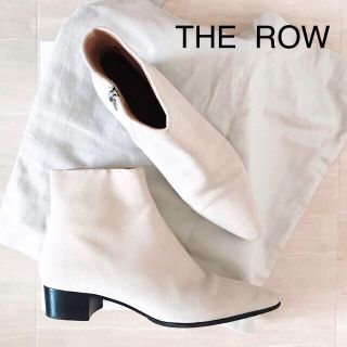 バーニーズニューヨーク(BARNEYS NEW YORK)の専用【THE ROW】ショートブーツ 美品 36 1/2 確実正規品(ブーツ)