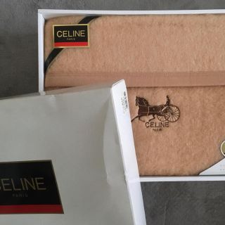 セリーヌ(celine)のセリーヌ　ウール混毛布(布団)