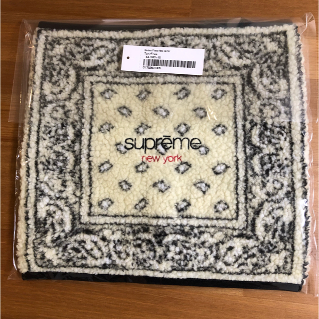 supreme bandana flees neck gaiter