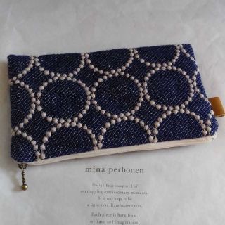 ミナペルホネン(mina perhonen)のハンドメイド　ミナペルホネン　ポーチ(ポーチ)