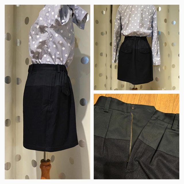 TOMORROWLAND(トゥモローランド)のMACPHEEコクーンスカート レディースのスカート(ミニスカート)の商品写真