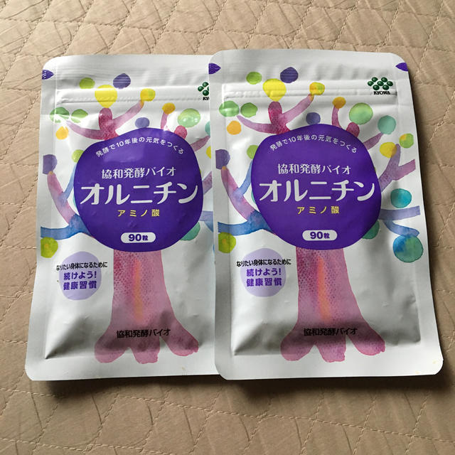 ☆協和発酵バイオ オルニチン☆2袋 食品/飲料/酒の健康食品(アミノ酸)の商品写真