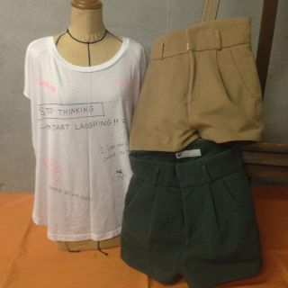 スライ(SLY)のSLY◆Ｔシャツ＋ショーパンセット(ショートパンツ)