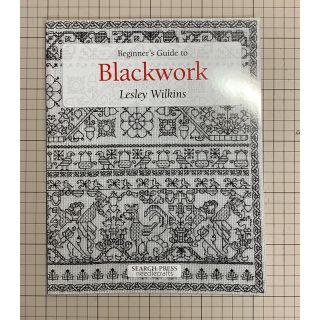 手芸本　洋書　クロスステッチブラックワーク(洋書)