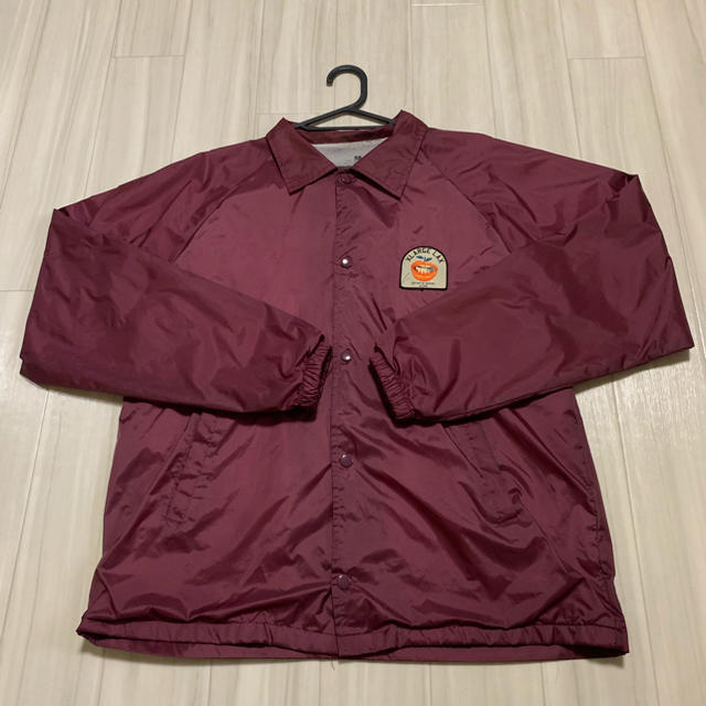 XLARGE - xlarge コーチジャケット えんじ色 超美品の通販 by XLARGE - xlarge コーチジャケット えんじ色 超美品の通販 by