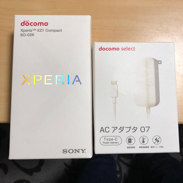 XperiaXZ1Compact/SO-02K/64/White Silver