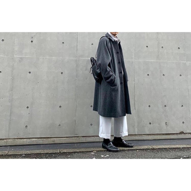 SSZ WOOL 2P SLKS チャコールM BEAMS ビームス