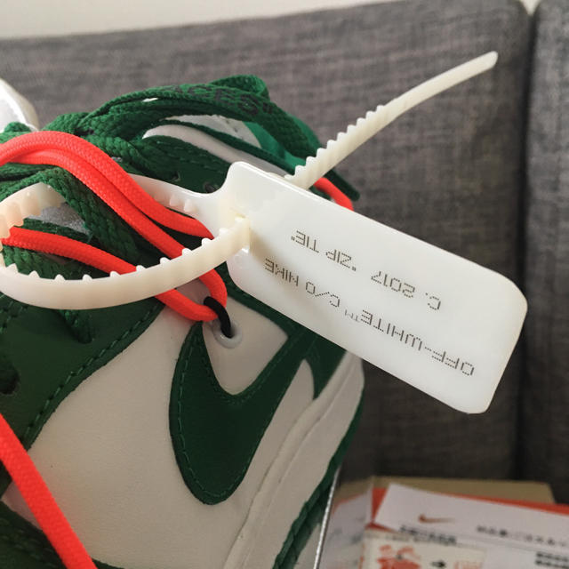 NIKE  DANK LOW  OFF WHITE